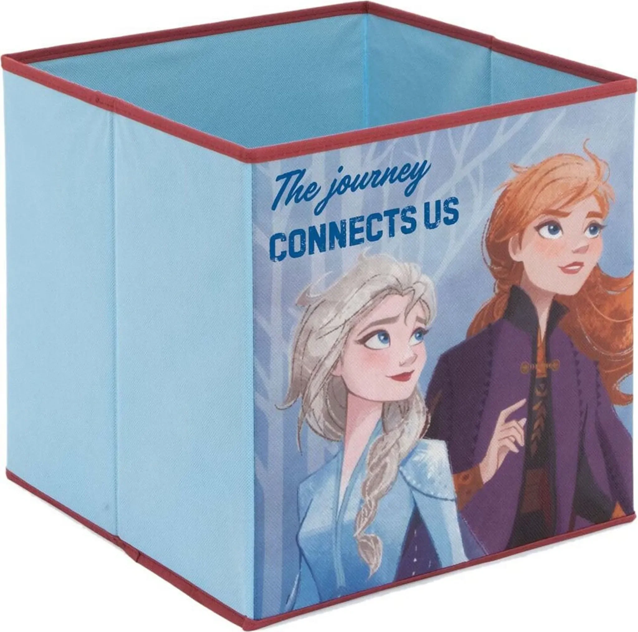 ARDITEX Faltbare Kinderbox Frozen II – 31x31x31 cm, Aufbewahrungsbox für Spielzeug und Kleidung